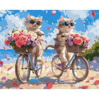 Картина по номерах Літній велопробіг 40х50 см Ідейка KHO6634