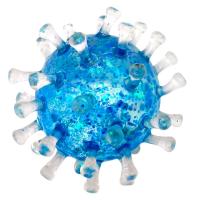 ІГРАШКА-АНТИСТРЕС ВІРУС 7см. (БЛАКИТНИЙ) MIC C72728