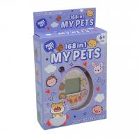 Електронна гра-брелок My Pets: Тамагочі (бузковий) MIC K214-1
