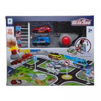 Паркінг з килимком City, 23 деталі Xiao Bai Cai 660-A346