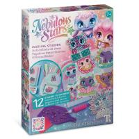 Набір для створення стикерів з алмазною мозаїкою – Космічні улюбленці Nebulous Stars 11023