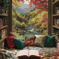 Картина по номерах Гірська мрія 40х40 см Ідейка KHO6414