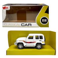 Металева інерційна машинка джип (БІЛИЙ) MING YING MY66-D1212