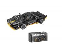 Конструктор Суперкар чорний (589 деталей) МІС J2011C