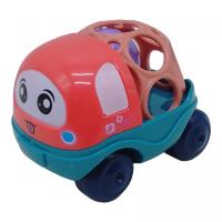 Машинка-брязкальце Вантажівка (рожевий) Oball BM2101