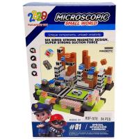 Магнітний конструктор Small World, 54 дет 2829 RDF1070