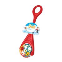 Дитяча каталка на палиці 3201(Red) куля з брязкальцем, 61х19х14 см
