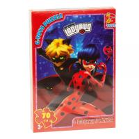 Пазли Леді Баг, 70 елементів + плакат Gtoys LB1002