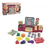 Касовий апара з набором батар.муз.світ.кор.37,8*8,3*23,7 MIC 71022-72