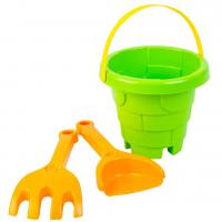 Набір для пісочниці Вежа, салатовий MiC 39639