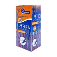 Набір кулькових ручок 555А(Black), чорний, 50 штук в упаковці
