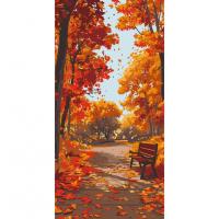 Картина за номерами "Осінній парк" 11572-AC 40х80 см