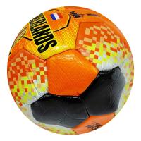 МʼЯЧ ФУТБОЛЬНИЙ №5, PVC, ВАГА 330-350 ГРАМІВ, ПОМАРАНЧЕВИЙ MIC C65896