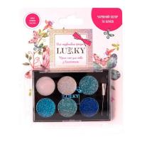 Дитячий крем-тіні для повік з блискітками T16126 з аплікатором