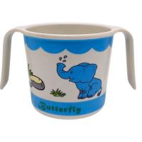 Чашка з бамбукового волокна, 200 мл (БЛАКИТНА) Mega Zayka №0150