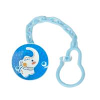 Ланцюжок для пустушки, синій Lindo Pk 222