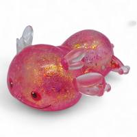 Антистрес жуйка-тягучка Аксолотль (вишневий) MIC C68807