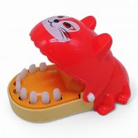 Іграшка-кусачка Зубастик: Котик, міні, (кораловий) MIC X023-82C