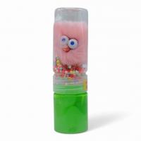 Слайм з кульками і фігуркою Пухнастик (зелений) MIC MS-24-10-1305