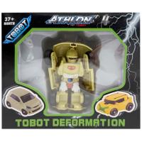 Машинка-трансформер "Tobot 2 в 1" 525-1(Khaki) пластик