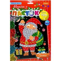 Мозаїка з паєток Зимова серія: Санта Апельсин НТ-37