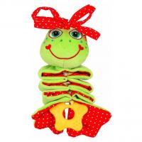 М'яке брязкальце-підвіска Жабенятко Масік МС 110305-02