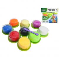 Набір для ліплення з повітряним пластиліном в стаканчиках, 9 кольорів Lovin 7000218