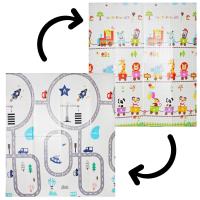 Килимок для підлоги складний Транспорт 180 x 150 см Carrello XPE-013/14/15/16/17