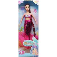 Лялька Русалка, малинова (29 см ) MIC A558-L6