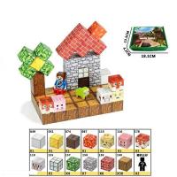 Конструктор магнітний Майнкрафт/Minecraft, 59 дет MIC LZCK053