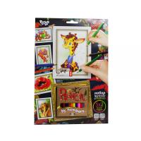 Картина за номерами Pencil by numbers: Жирафик Dankotoys PBN-01-09