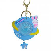 Брелок НЛО, диско-куля, зі світлом (синій) MIC C66552