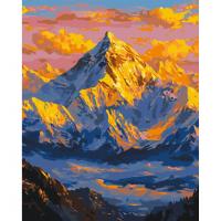 Картина за номерами "Сонце над горами" BS54490, 40х50 см