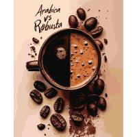 Картина за номерами Смак кави 40х50 см Origami LW3547