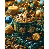 Картина за номерами Смак зимового затишку 40х50 см Origami LW3552