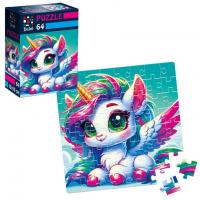 Пазли De.tail. Замріяна єдиноріжка 64 деталі Vladi Toys DT1234-01