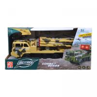 Машина зі світлом та звуком РСЗВ (бежева) RUI JIA RJ6826A