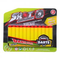 Поролонові мʼякі патрони на присосках, 12 штук MIC K812-1