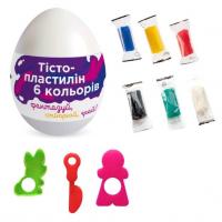 Набір для ліплення в яйці Тісто для ліплення 6 кольорів Dream Group TY4466