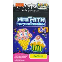 Магніти з термомозаїки 2в1 Ласощі Апельсин НТ-17