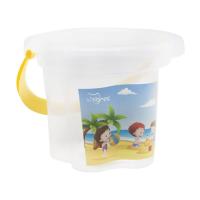 Відро пластикове Квіточка, 1,5 л прозоре TIGRES 39628