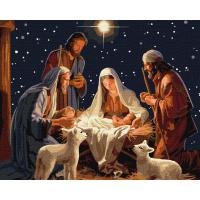 Картина за номерами Таїнство Різдва  Ідейка KHO8367