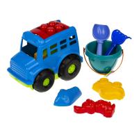 Пісочний набір Автобус "Бусик" №3 Colorplast 0107  Синій