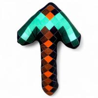 Мʼяка іграшка Майнкрафт/Minecraft Кирка мала, 27 см Копиця 00006-14