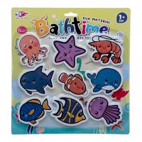 Набір для ванної Морські тварини, 9 фомових фігурок SEN YAN TOYS SY1072-3/SY1072-2/SY1072-