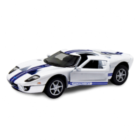 Дитяча модель машинки Ford GT 2006 Kinsmart KT5092W інерційна, 1:36  White