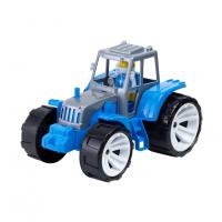 Дитяча іграшка "Трактор BAMS 0" 007/6BMS(Blue) кольорова кабіна, 28х20х23 см