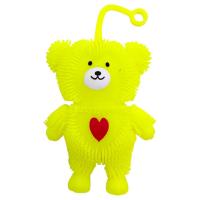 СИЛІКОНОВА СВІТЯШКА ВЕДМЕДИК 12 СМ. (ЖОВТИЙ) MIC KA-23-76