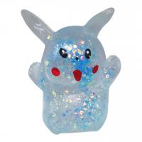 Антистрес жуйка-тягучка аніме Пікачу (блакитний) MIC MS24-3-379