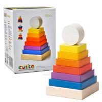 Пірамідка дерев'яна Cubika 15269